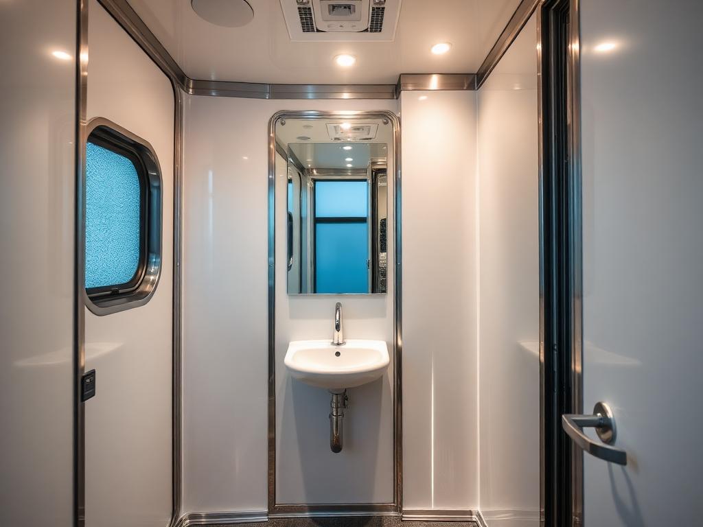 Luxury Restroom Trailers in Saint Johns, MI